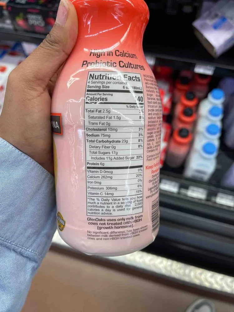 Probioticlowfat Drinkable Yogurtq