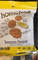 Gluten Free Lemon Burst Mini Cookies