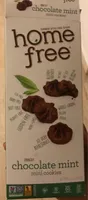 Gluten Free Chocolate Mint Mini Cookies