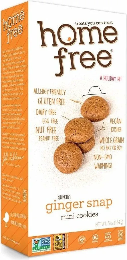 ginger snap mini cookies
