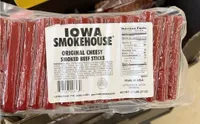 Original Cheesy Smoked Beef Sticks