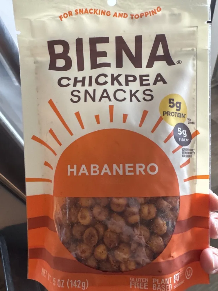 Habanero Chickpea Snacks