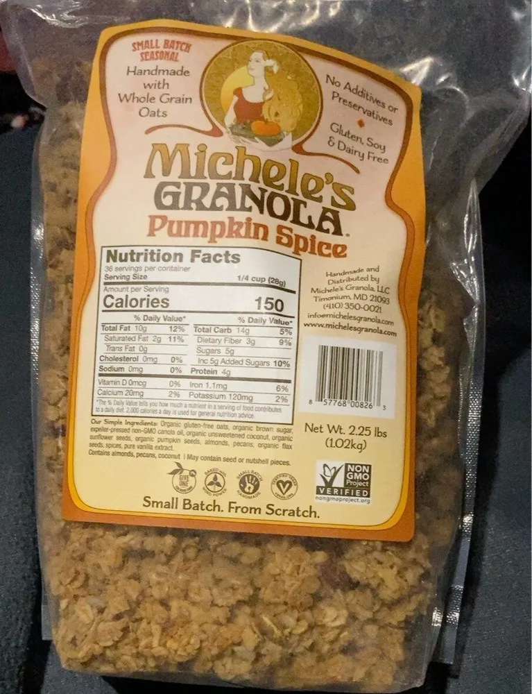 Michele's Pumpkin Spice Granola
