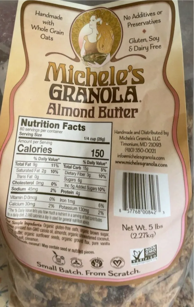 Almond Butter Granola