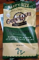 Kettle cooked Skin-on Parmesan Ranch Style Potato Chips
