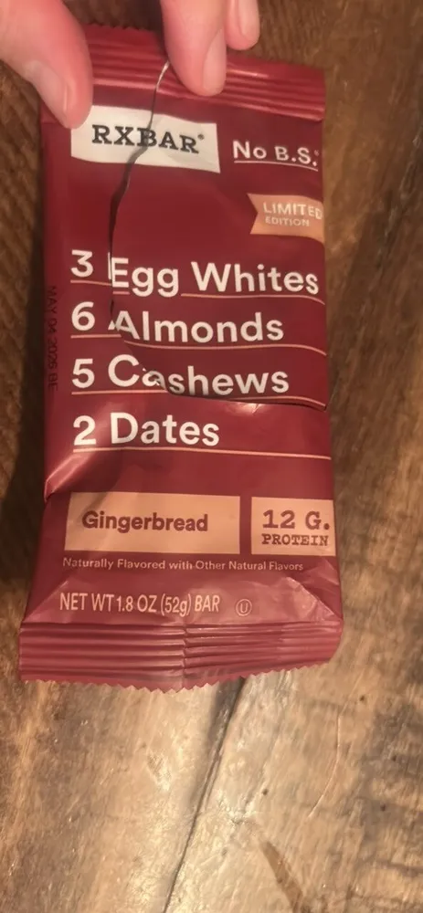 Gingerbread RXBAR