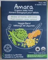 Organic Baby Food Veggie Blend