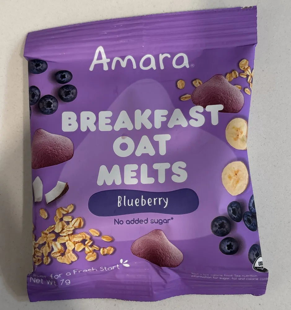Breakfast Oat Melts Blueberry
