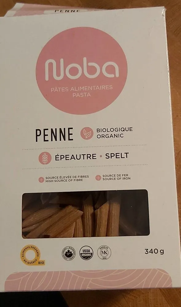 Penne biologique épeautre