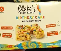 Birthday Cake Crispy Treat