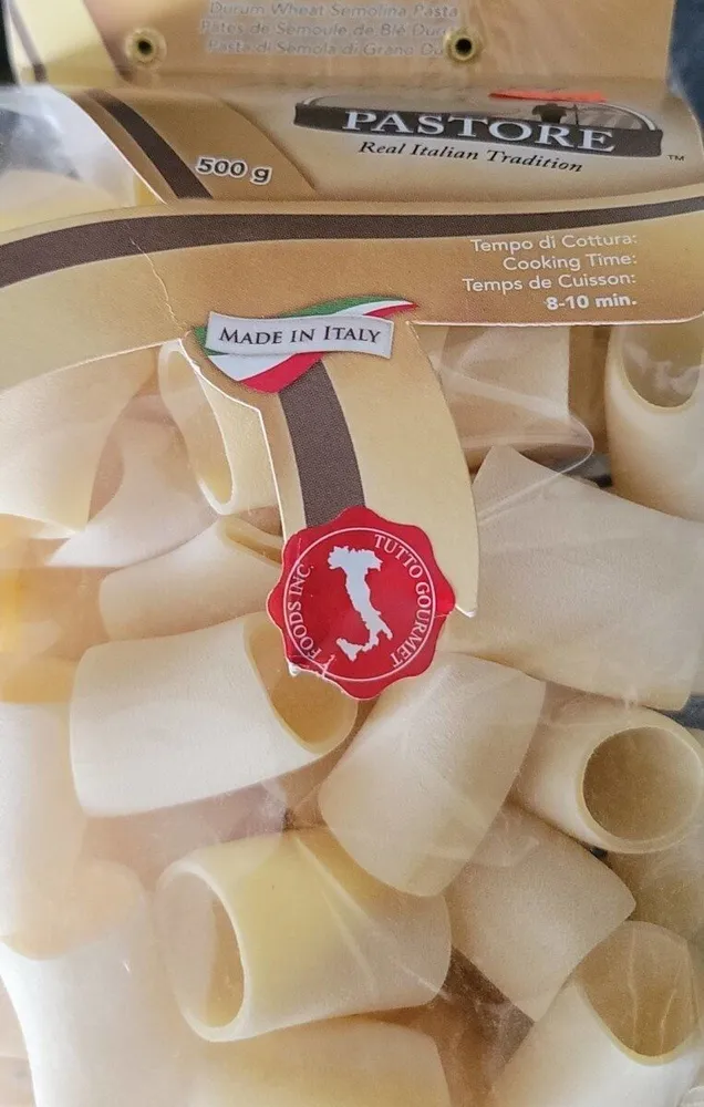 PACCHERI PASTA