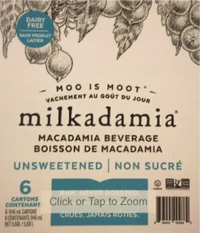 Macadamia Beverage