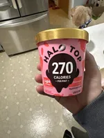 Light Ice Cream Strawberry