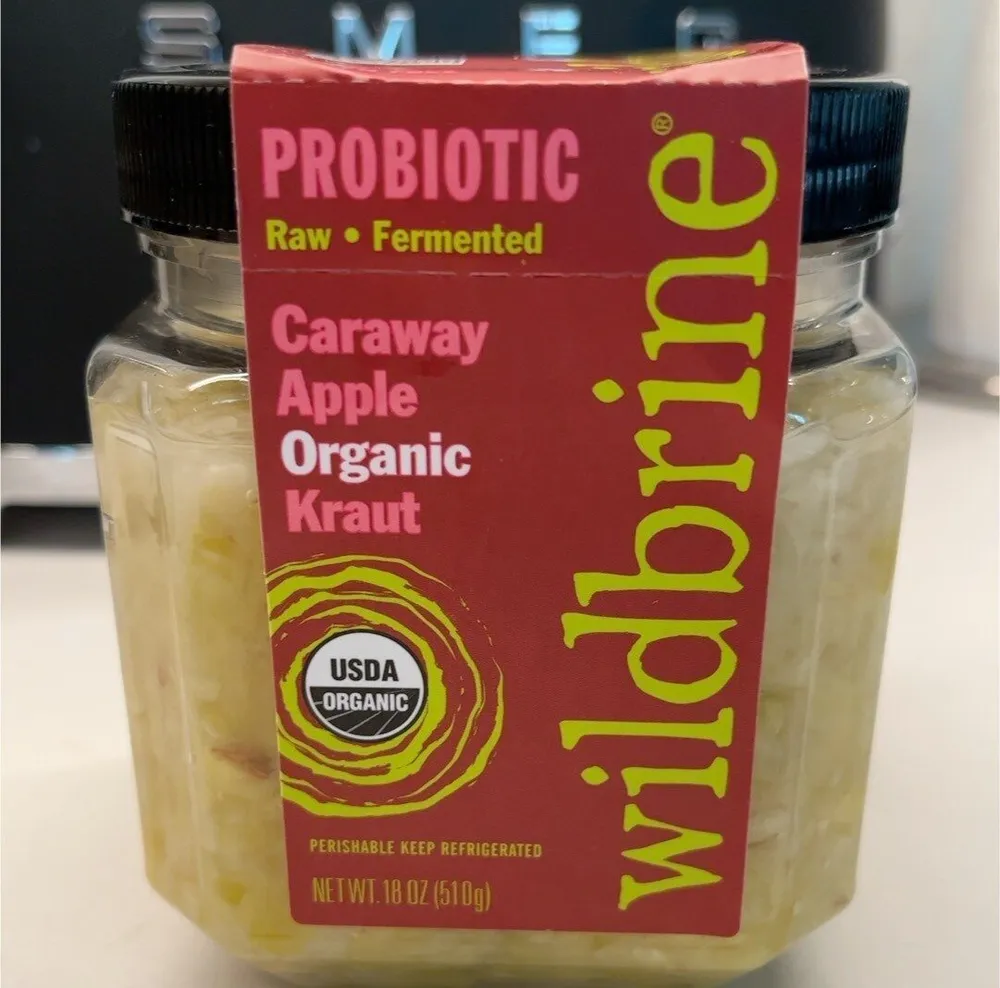 Organic Caraway Apple Sauerkraut
