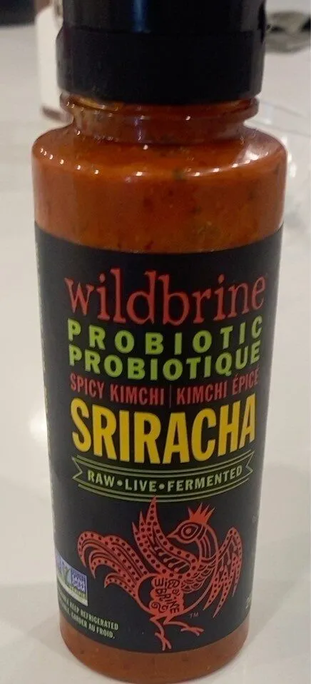 Probiotic Kimchi Live Sriracha; Spicy Korean