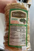 Chia seed and nopal tostadas