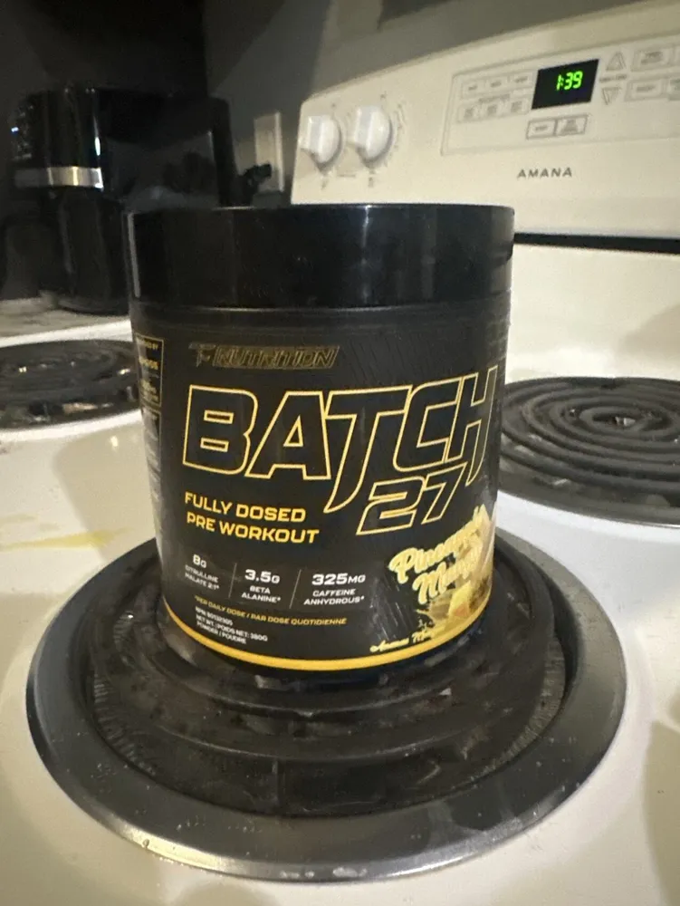 Batch 27 Pre-Workout Pineapple Mango