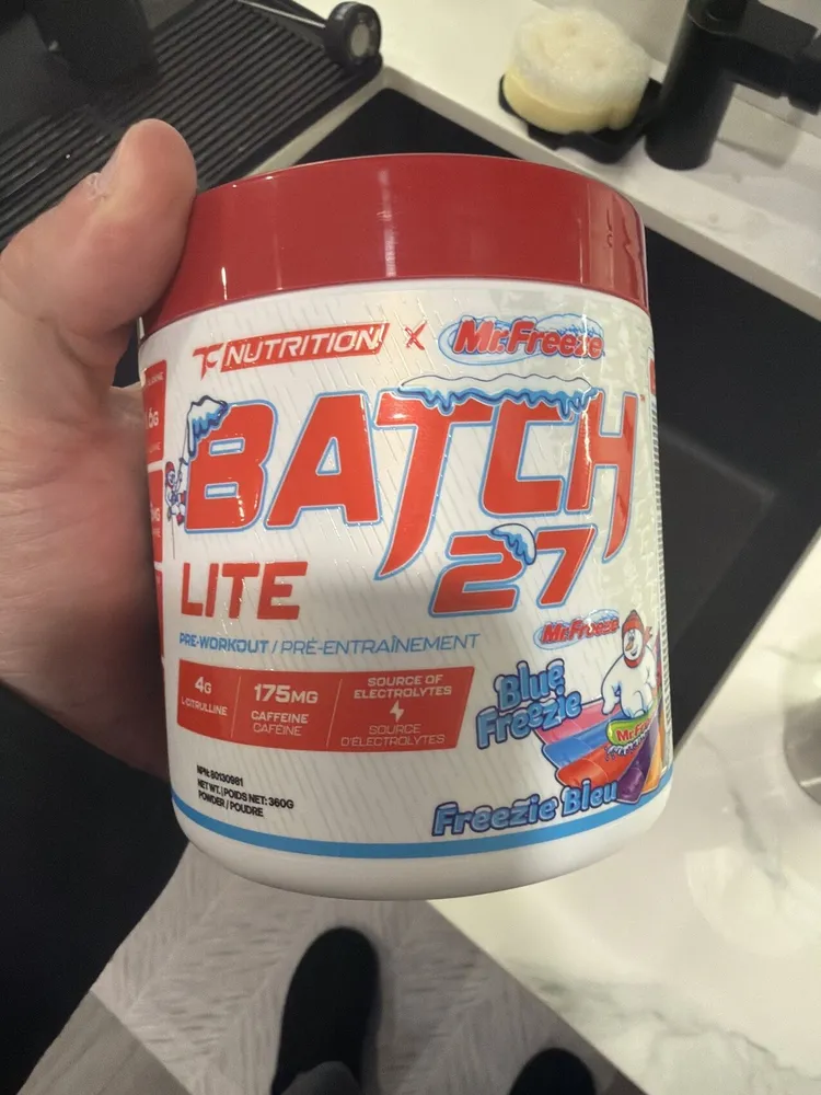 Batch 27 Lite Blue Freezie