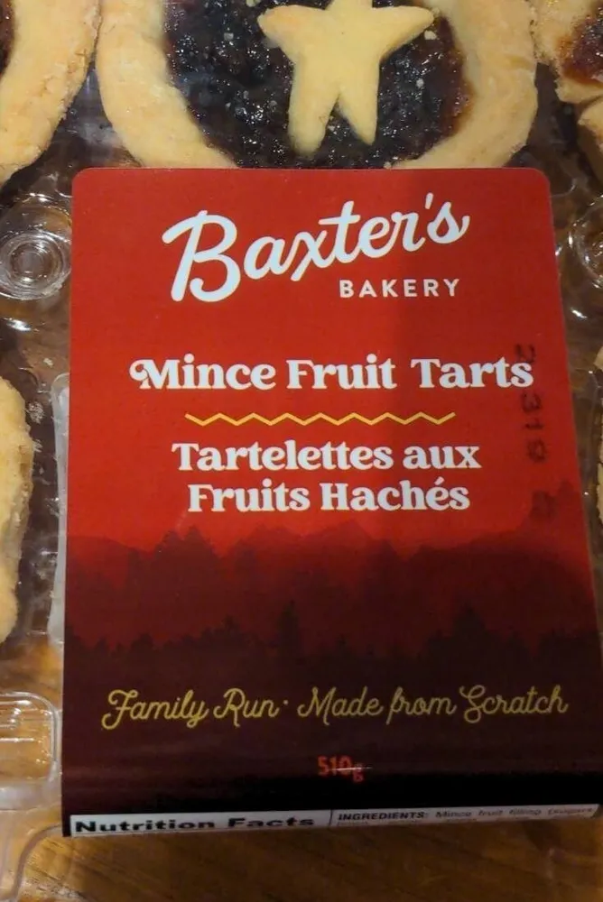 Mince Fruit Tarts