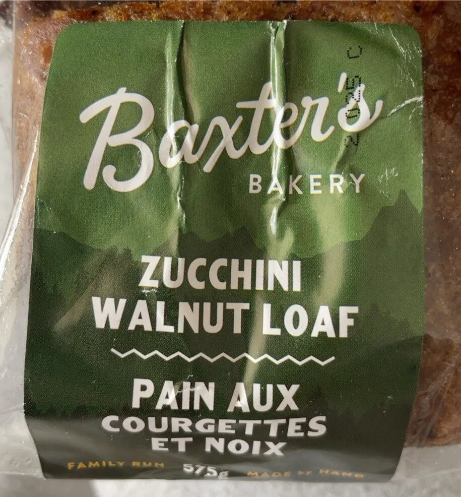 Zucchini walnut loaf