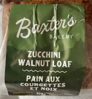 Zucchini walnut loaf