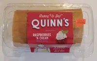 Raspberries 'N Cream Swiss Roll