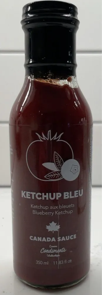 Ketchup Bleu (Ketchup aux bleuets)