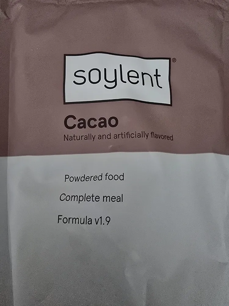 Soylent Cacao Powdered food Complete meal Formula v1.9