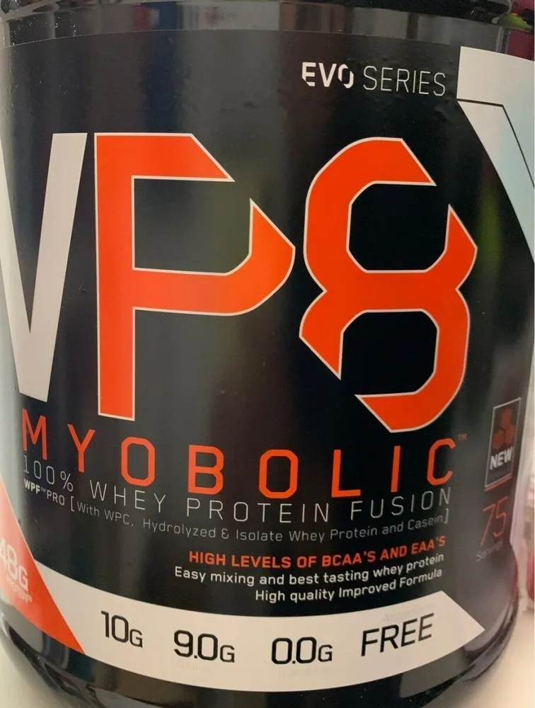 WP8 myobolic (100% whey protein Fusion )