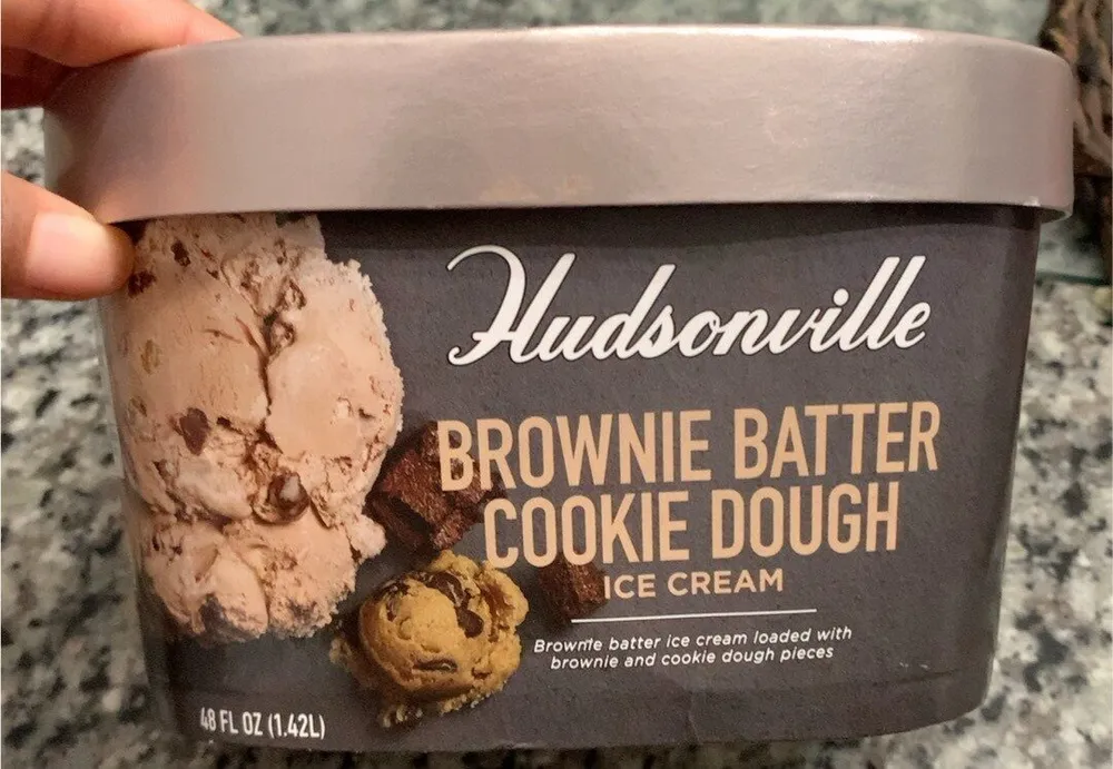 Brownie Batter Cookie Dough Ice Cream