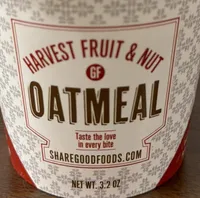 Harvest Fruit & Nut GF Oatmeal