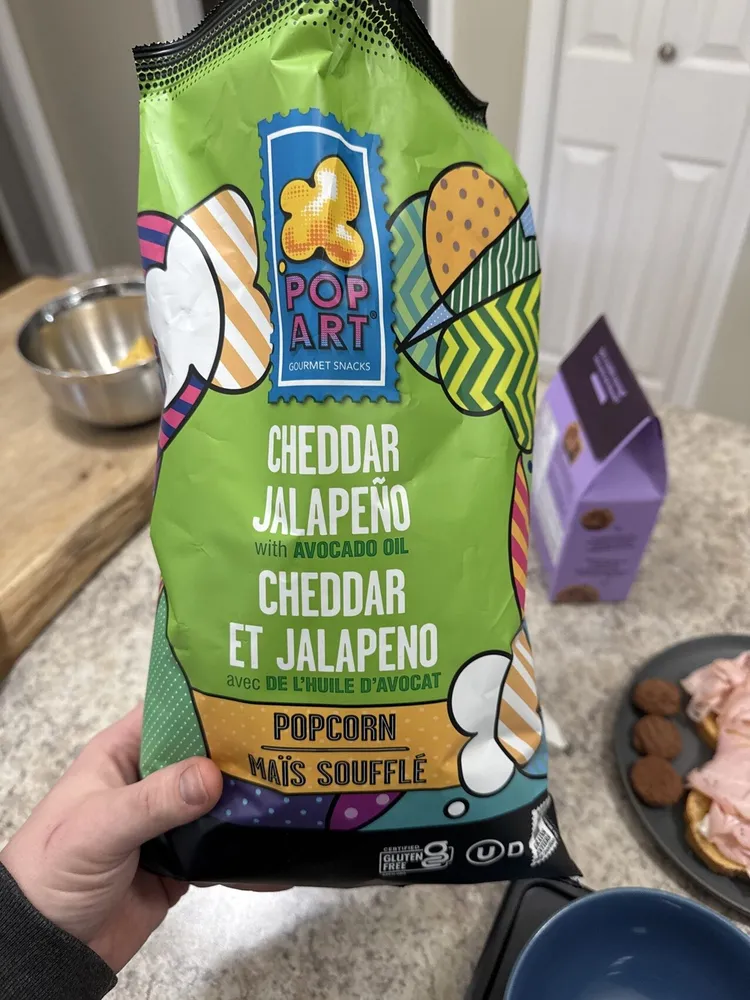 Cheddar Jalapeño Popcorn
