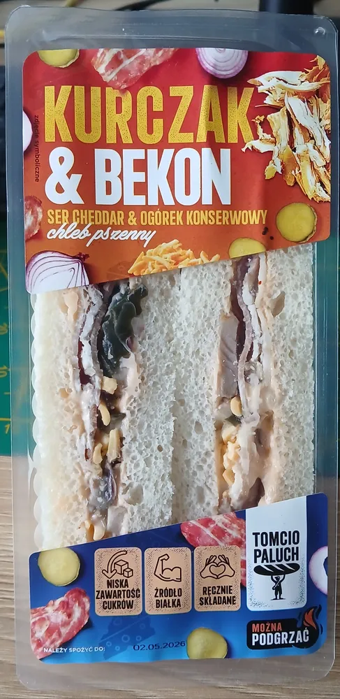 Kanapka kurczak & bekon