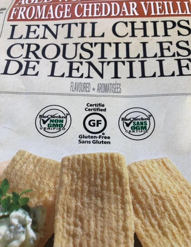 Croustilles de lentille