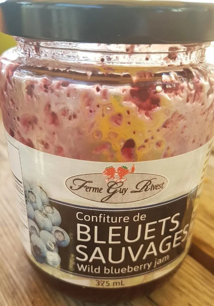 Confiture de bleuets sauvages