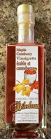 Vinaigrette érable et canneberge
