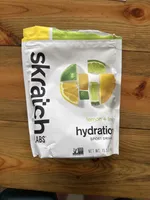 mélange de boisson d'hydratation citron et lime