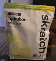 Hydration drink mix lemon & lime