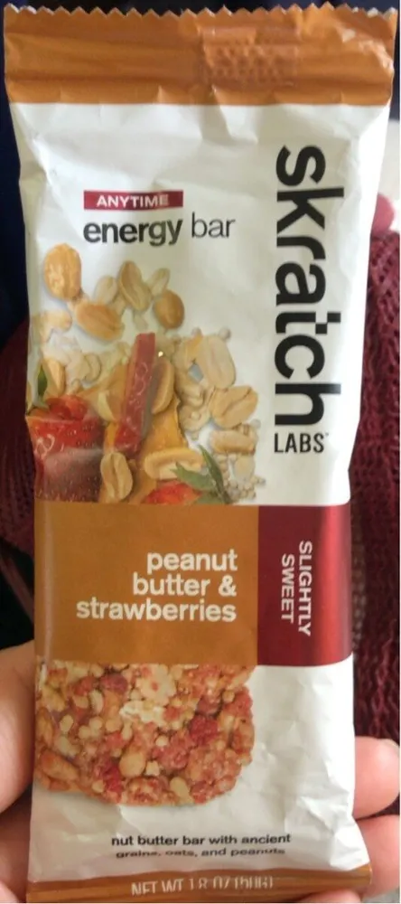 Energy bar peanut butter & strawberry