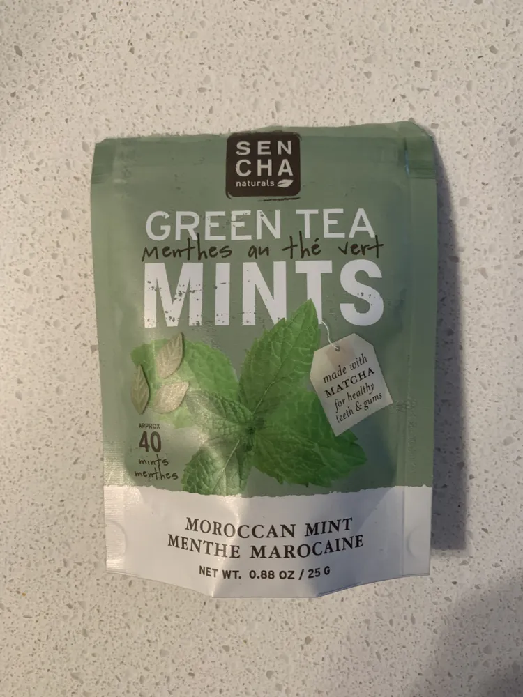 Green tea, mints