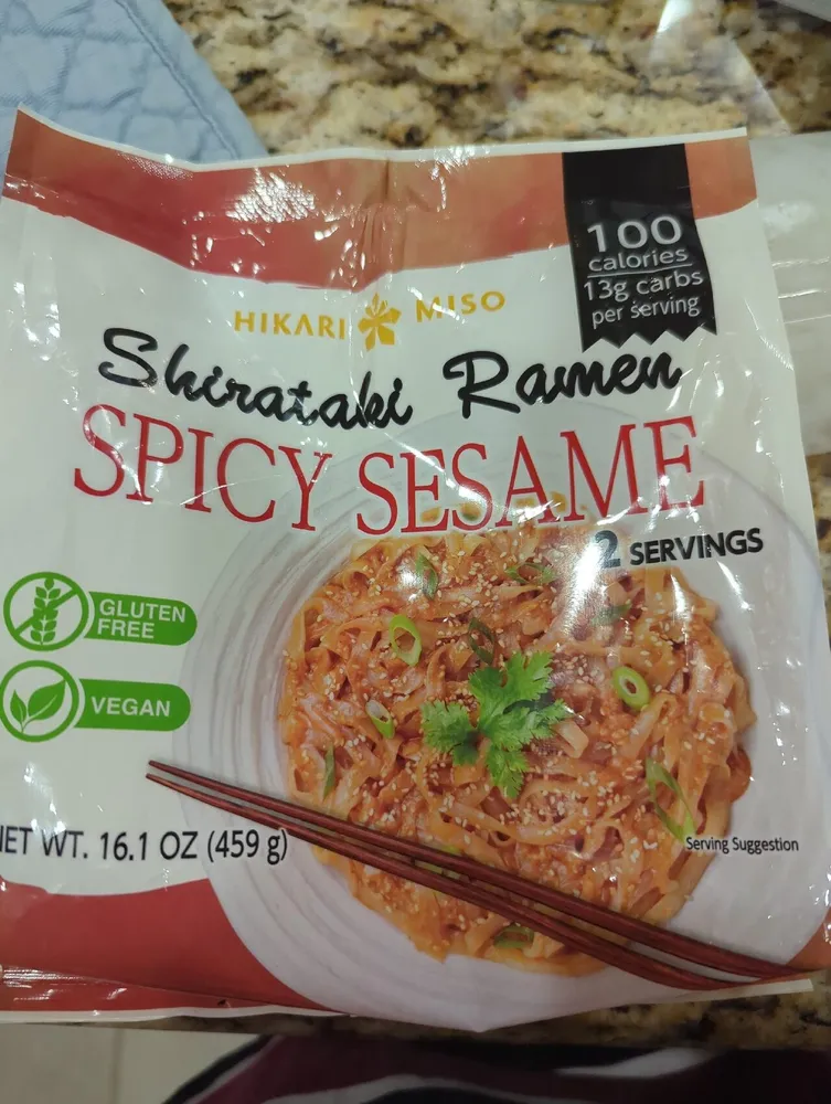 Spicy Sesame Shirataki Ramen