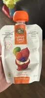 Purée biologique pomme patate carotte bleuet