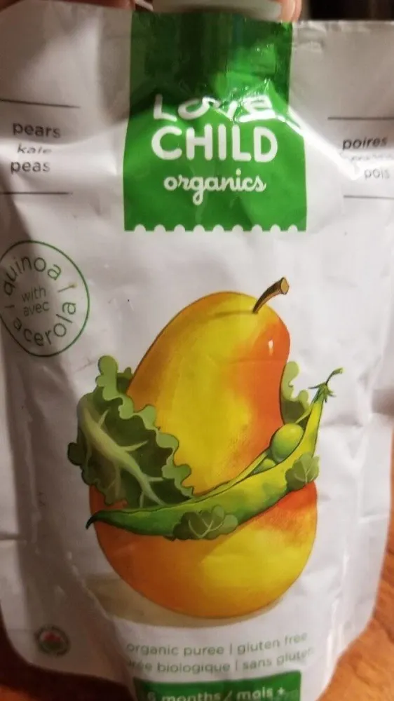 Purée biologique bébé