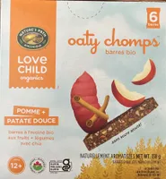 Oaty chomps pomme patate douce