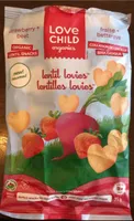 Lentil lovies
