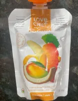 Bananas Carrots Mangoes Coconut Organic Puree