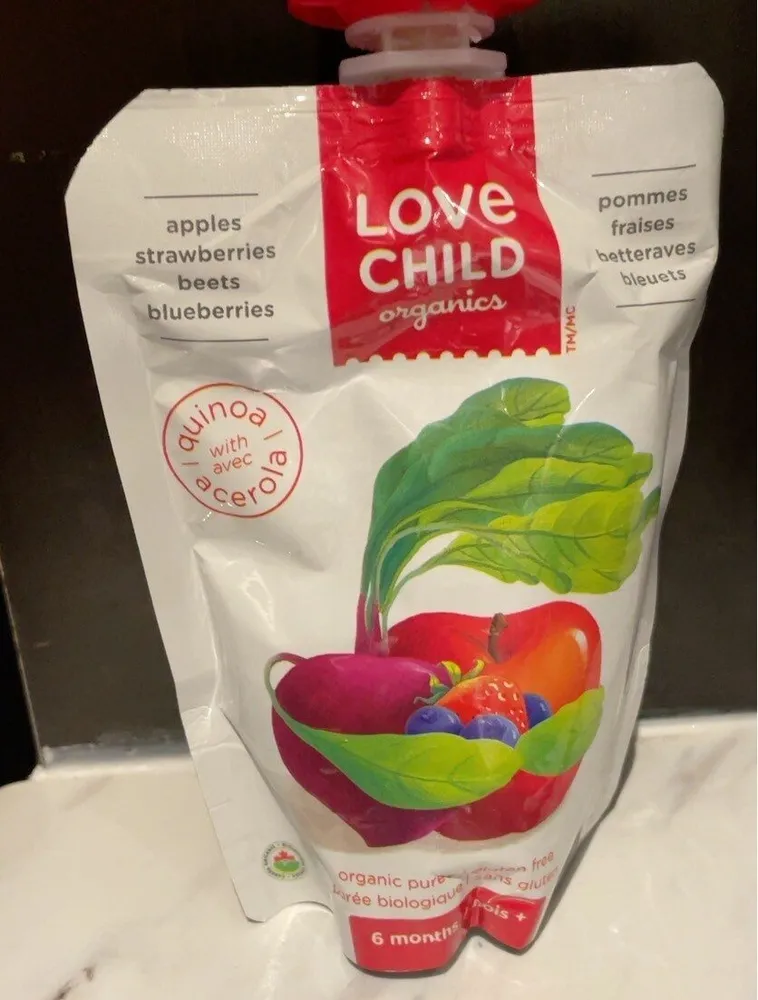 Purée biologique