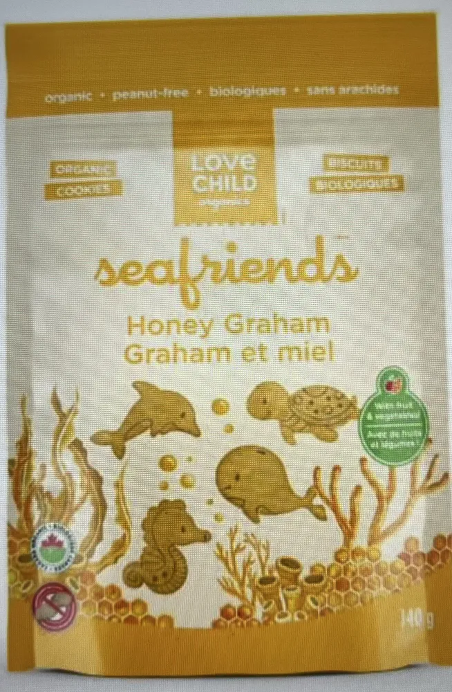 Organic biscuits seafriends graham et miel
