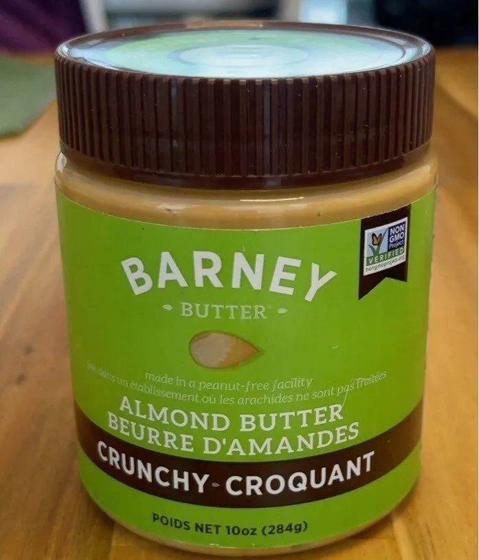 Beurre d’amandes croquant