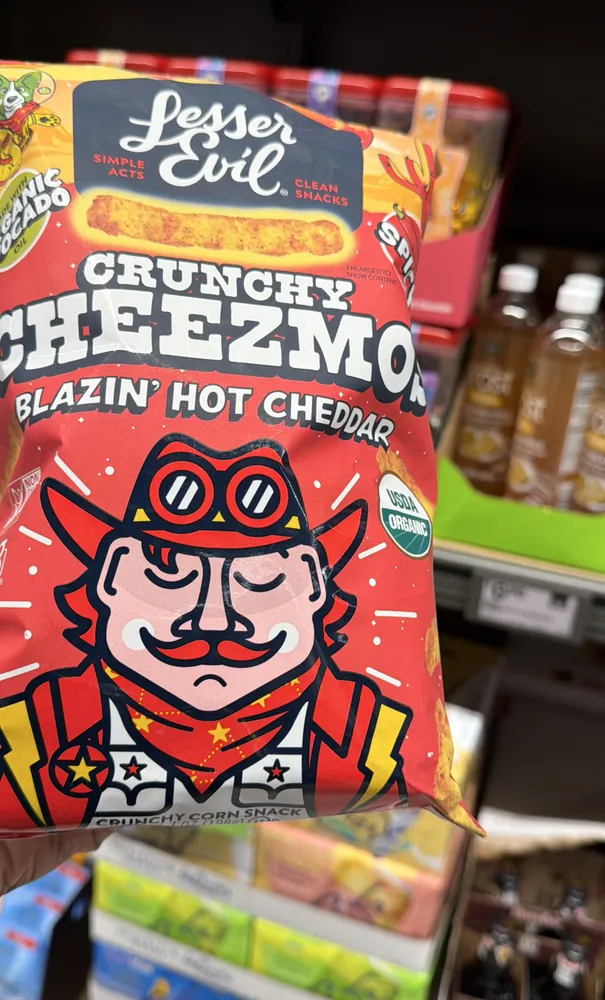 Crunchy Cheezmos Blazin' Hot Cheddar
